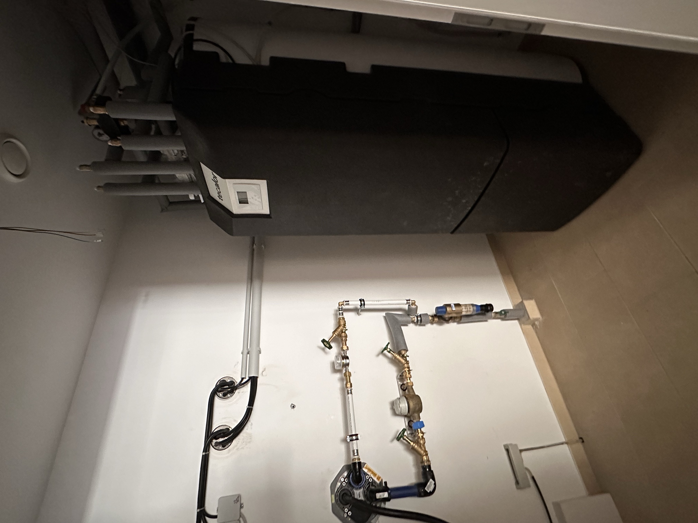 Neubau Doppelhaushälfte Berlin-Kladow — Außenansicht am Wannsee