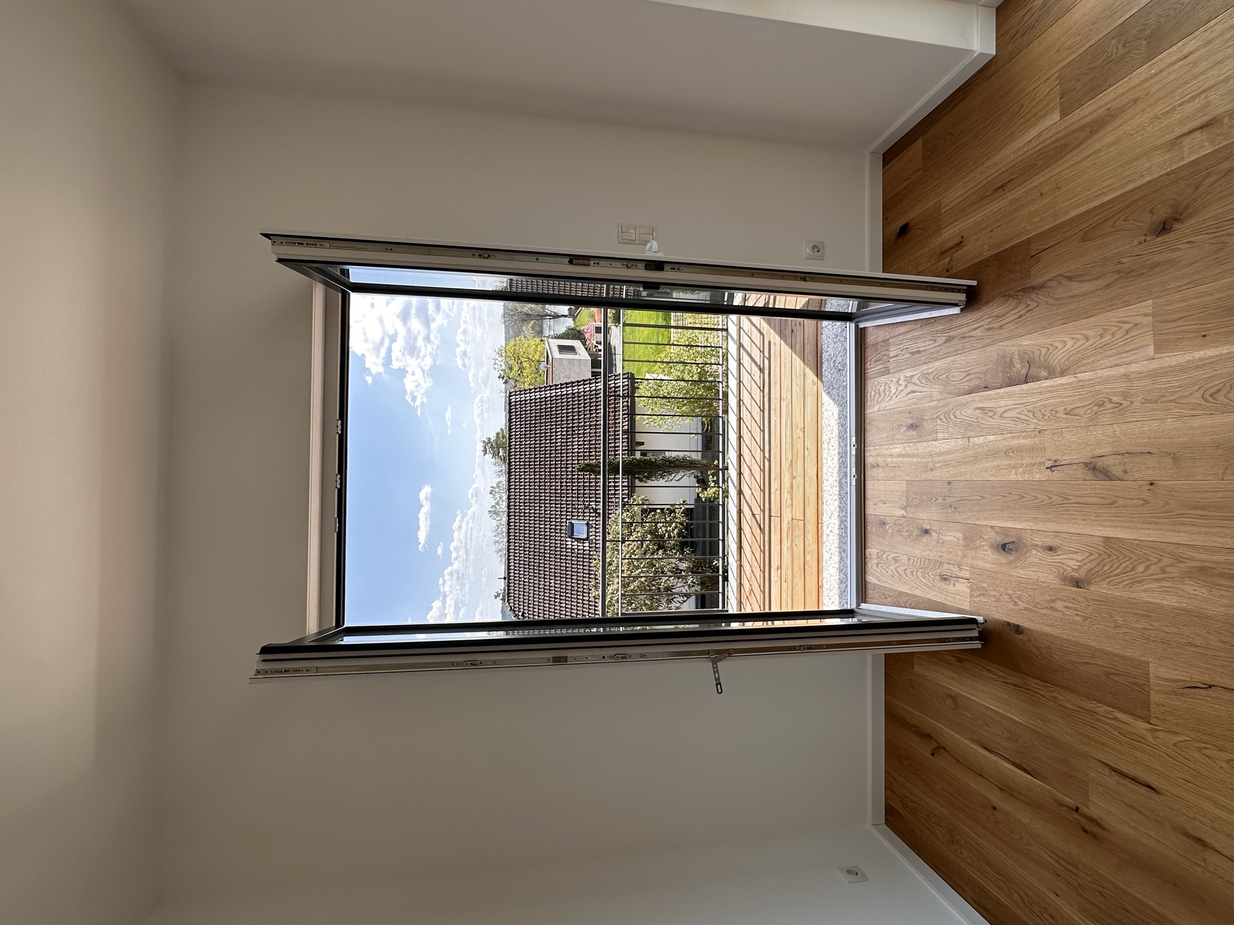 Neubau Doppelhaushälfte Berlin-Kladow — Außenansicht am Wannsee