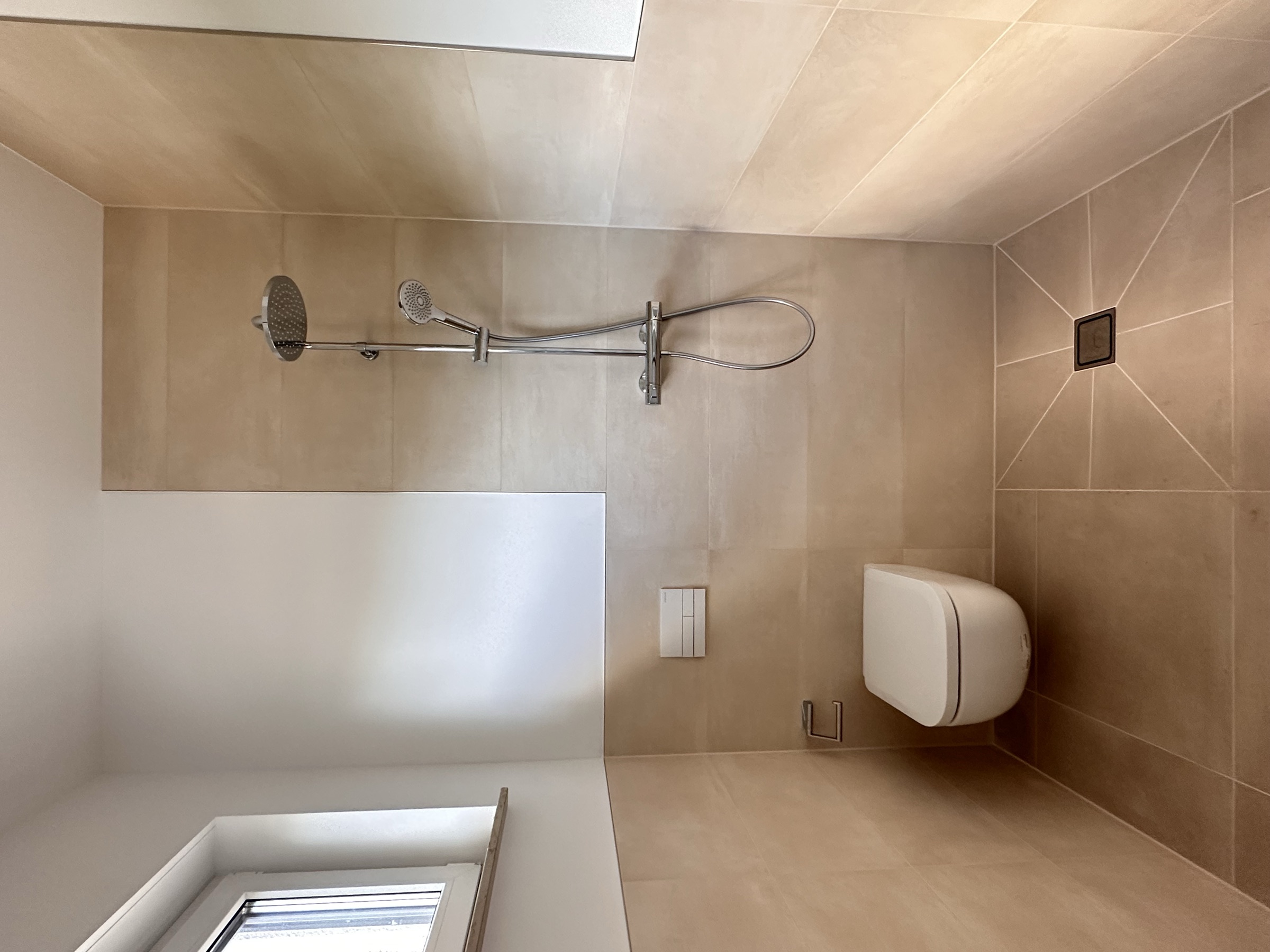 Neubau Doppelhaushälfte Berlin-Kladow — Außenansicht am Wannsee