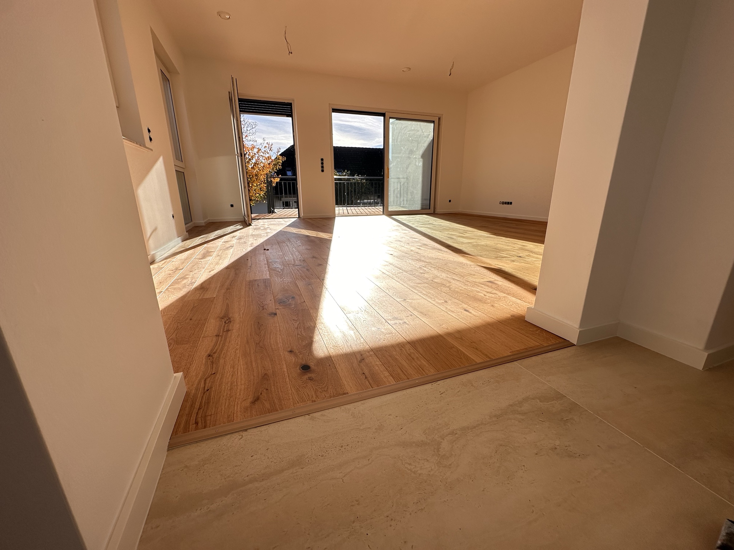 Neubau Doppelhaushälfte Berlin-Kladow — Außenansicht am Wannsee