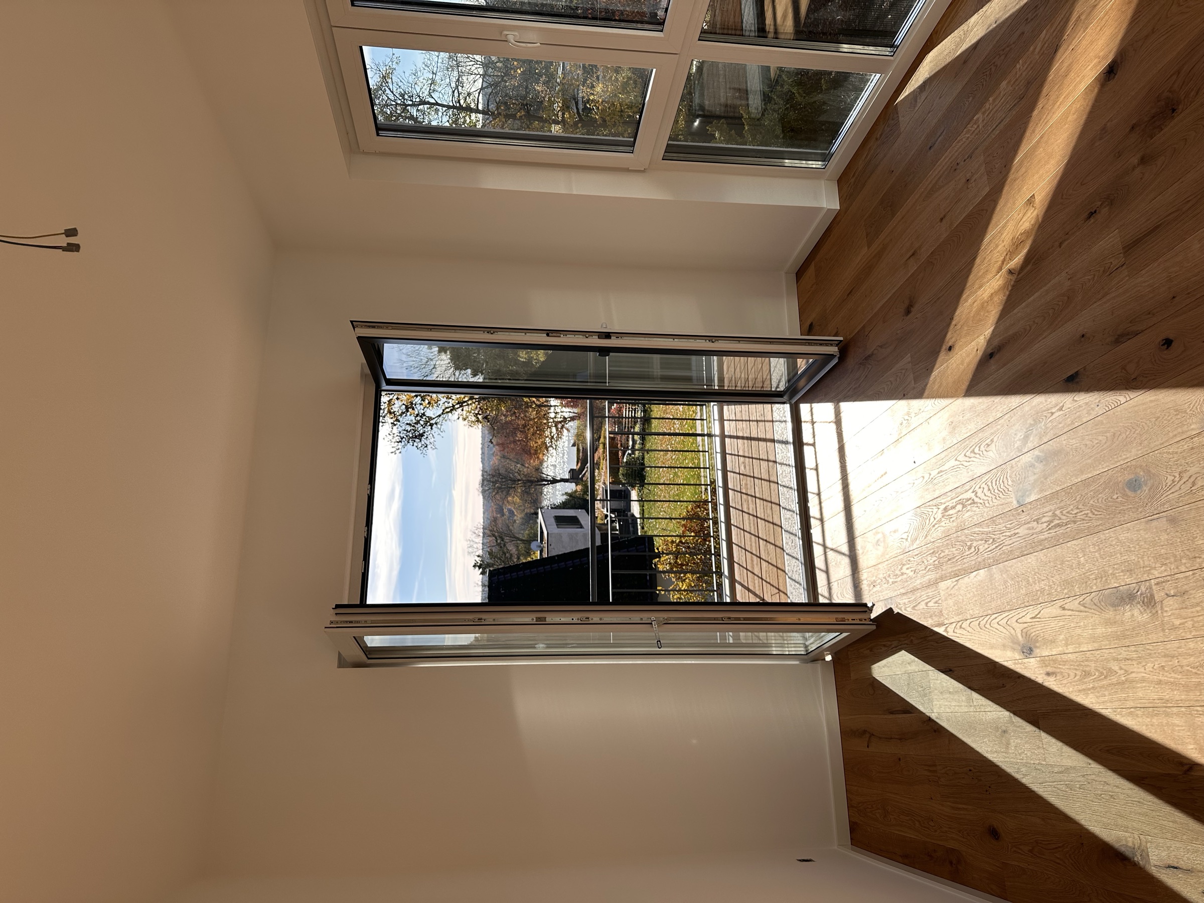 Neubau Doppelhaushälfte Berlin-Kladow — Außenansicht am Wannsee