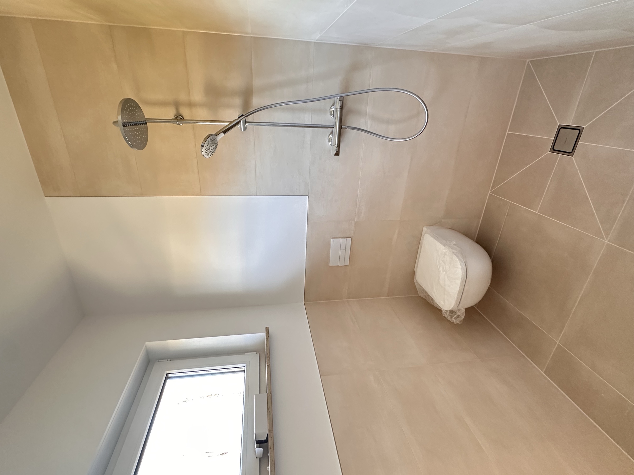 Neubau Doppelhaushälfte Berlin-Kladow — Außenansicht am Wannsee